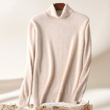 Load image into Gallery viewer, Men's Mink Turtleneck Bottoming Sweater