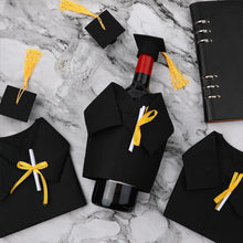 Load image into Gallery viewer, Graduation Cap And Gown Bottle Cover