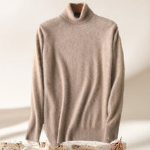 Load image into Gallery viewer, Men's Mink Turtleneck Bottoming Sweater