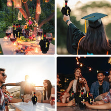 Load image into Gallery viewer, Graduation Cap And Gown Bottle Cover