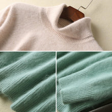 Load image into Gallery viewer, Men's Mink Turtleneck Bottoming Sweater