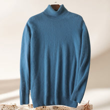 Load image into Gallery viewer, Men's Mink Turtleneck Bottoming Sweater