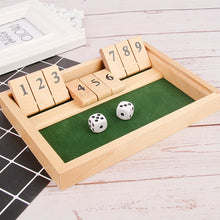 Load image into Gallery viewer, Shut The Box-spill - Morsomt bordmatematikspill for voksne og barn