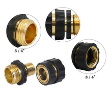 Load image into Gallery viewer, 3/4 Inch Garden Hose Quick Connector