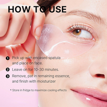 Load image into Gallery viewer, The Peptide Collagen Hydrogel Eye Patch (60 patches)