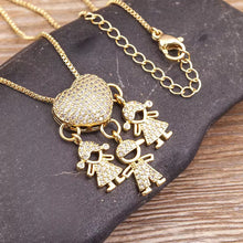 Load image into Gallery viewer, Love and my kids - Mother's Love Necklace