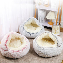 Load image into Gallery viewer, Plush Bed For Dogs &amp; Cats