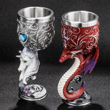 Load image into Gallery viewer, 3D carved vintage Champagne Glass
