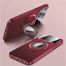 Load image into Gallery viewer, Large Window Phone Case Leak Label Magnetic Bracket