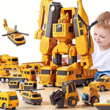 Load image into Gallery viewer, Magnetic Transform Engineering Car Assembled Toys
