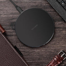 Load image into Gallery viewer, Thin circular aluminum alloy wireless charger