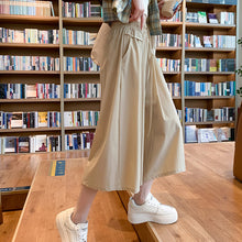 Load image into Gallery viewer, Fashionable Thin Wide-Leg Pants Skirt