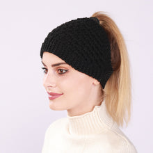 Load image into Gallery viewer, Hollow Out Ponytail Women Beanie