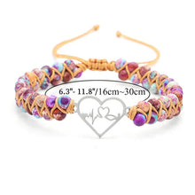 Load image into Gallery viewer, For barnebarn - For du er alltid i mitt armbånd med perler