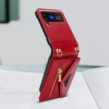 Load image into Gallery viewer, Crossbody Wallet Case of Women for Samsung Galaxy Z Flip3 5G/ Flip4