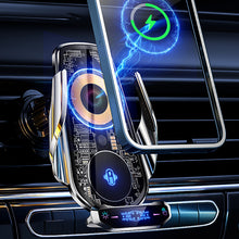 Load image into Gallery viewer, Wireless Charging Car Mute Mobile Phone Navigation Industrial Style Bracket