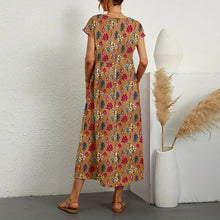 Load image into Gallery viewer, Ladies Loose Printed Summer Dress