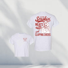 Load image into Gallery viewer, Old Row The Smokin' Meats Graphic 2 Sides T-shirt