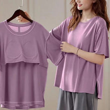 Load image into Gallery viewer, Women's Modal Short Sleeve Pajamas Set