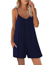 Load image into Gallery viewer, Sleeveless Romper with Pockets