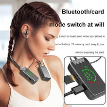 Load image into Gallery viewer, Neckband Digital Display Bluetooth Headset