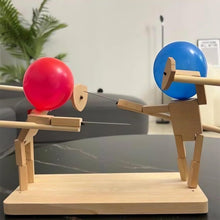 Load image into Gallery viewer, Wooden Fencing Puppets