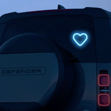 Load image into Gallery viewer, Solar-Powered Heart Neon Ambient Light for Car Rear Window