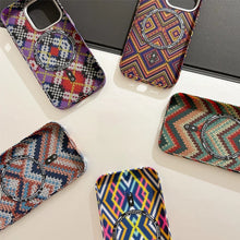 Load image into Gallery viewer, Bohemian Style Night Glow Patterned Magnetic Phone Case for iphone