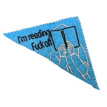 Load image into Gallery viewer, Hand Embroidered Felt, Corner Bookmark