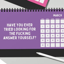 Load image into Gallery viewer, 2025 Things I Want To Say At Work, But I Can't Sarcastic Calendar