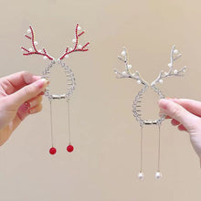 Load image into Gallery viewer, Rhinestone Tassel Ponytail Hair Claw