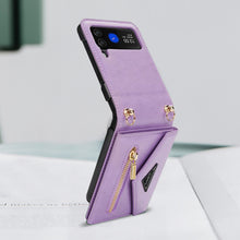 Load image into Gallery viewer, Crossbody Wallet Case of Women for Samsung Galaxy Z Flip3 5G/ Flip4