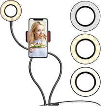 Load image into Gallery viewer, Selfie Ring Light with Cell Phone Holder Stand
