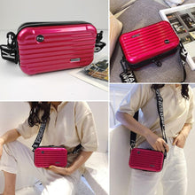 Load image into Gallery viewer, Mini size travel case shape square hand bag
