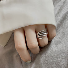 Load image into Gallery viewer, Adjustable Skeleton Ring