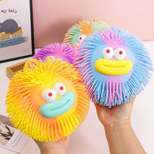 Load image into Gallery viewer, Multi-Color Tie Dye Swirl Puffer Ball