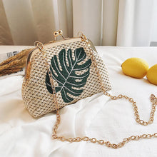 Load image into Gallery viewer, Woven Chain Crossbody Bag