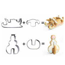 Load image into Gallery viewer, Stainless Steel Christmas Cookie Mold
