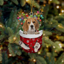 Load image into Gallery viewer, Cute Christmas Sock Dog Ornament
