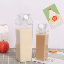 Load image into Gallery viewer, Transparent Milk Carton