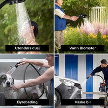 Load image into Gallery viewer, Bærbar, oppladbar utendørs campingdusjpumpe