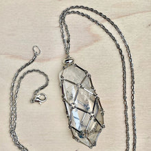 Load image into Gallery viewer, Crystal Stone Holder Necklace