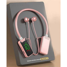 Load image into Gallery viewer, Neckband Digital Display Bluetooth Headset
