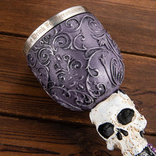 Load image into Gallery viewer, 3D carved vintage Champagne Glass