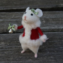 Load image into Gallery viewer, Cute Felt Mouse Ornament