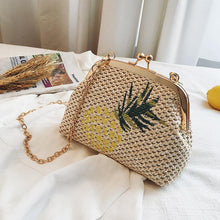 Load image into Gallery viewer, Woven Chain Crossbody Bag