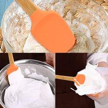 Load image into Gallery viewer, Silicone Spatula With Wooden