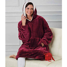 Load image into Gallery viewer, Oversized Blanket Sweatshirt For Adults &amp; Children