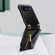 Load image into Gallery viewer, Crossbody Wallet Case of Women for Samsung Galaxy Z Flip3 5G/ Flip4
