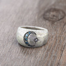 Load image into Gallery viewer, Sun and Moon Ring